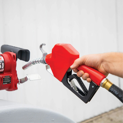 Red Automatic Gasoline Spout Nozzle Nuna Depot Inc.