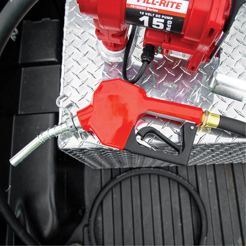 Red Automatic Gasoline Spout Nozzle Nuna Depot Inc.