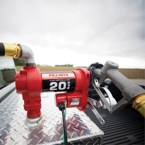 Pompe de transfert de carburant 12 V CC avec pistolet Nuna Depot Inc.