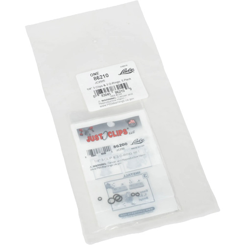 1/4" Clips & O-Rings Set - Bulk Nuna Depot Inc.