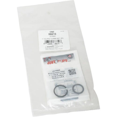 1" Clips & O-Rings Set - Bulk Nuna Depot Inc.