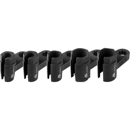 Exhaust Gas Sensor Socket Set, 5 Pieces, 1/2" Drive Size Nuna Depot Inc.