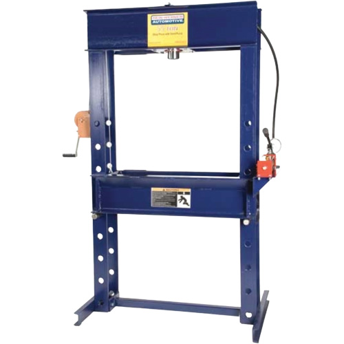 Shop Press with Manual Pump, 55 Tons Capacity Nuna Depot Inc.