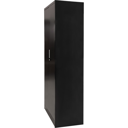 Combination Storage Cabinet, 36" W x 18" D x 72" H, Black Nuna Depot Inc.