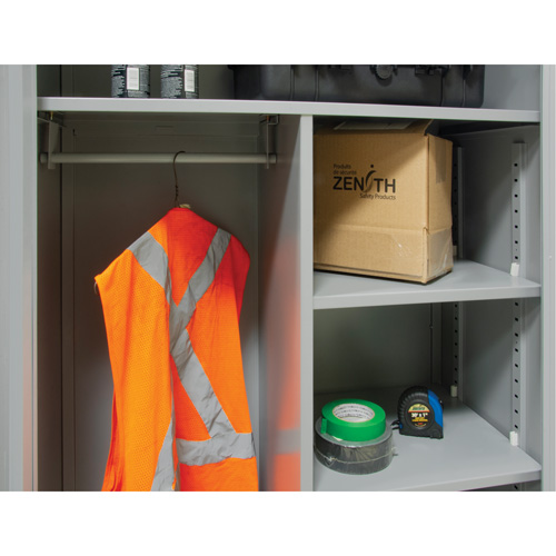 Armoire de rangement combin&eacute;e, 36" la x 18" p x 72" h, Gris Nuna Depot Inc.