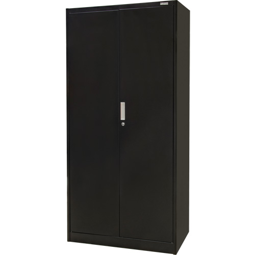 Hi-Boy Storage Cabinet, Steel, 4 Shelves, 72" H x 36" W x 18" D, Black Nuna Depot Inc.