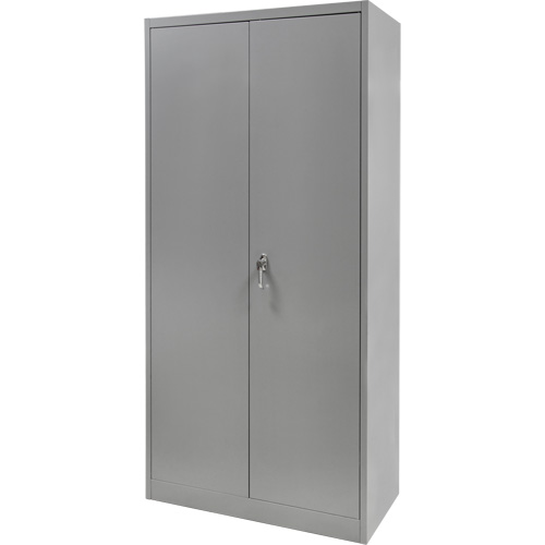 Armoire garde-robe, Acier, 36" la x 18" p x 72" h, Gris Nuna Depot Inc.