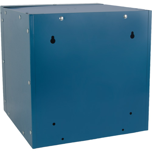 Stackable Cube Locker, 12" x 12" x 12", Steel, Blue, Knocked Down Nuna Depot Inc.