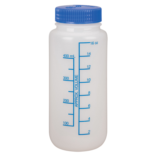 Bouteilles &agrave; large ouverture, Ronde, 16 oz, Plastique Nuna Depot Inc.