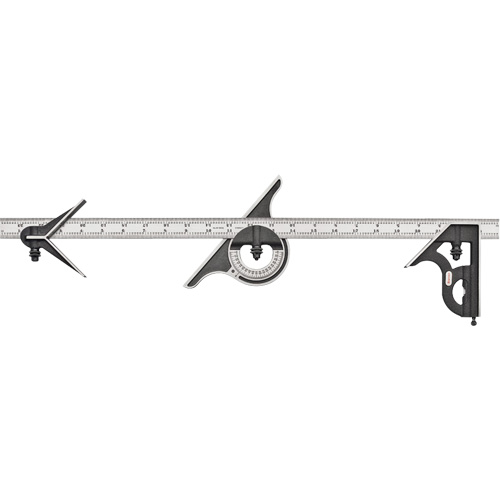 Combination Square , 4 pcs., Steel Nuna Depot Inc.