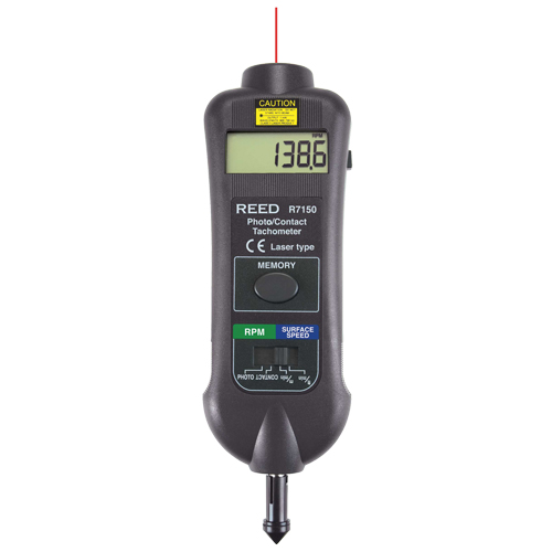 Professional Dual Function Tachometer, Contact/Photo (Non Contact) Nuna Depot Inc.