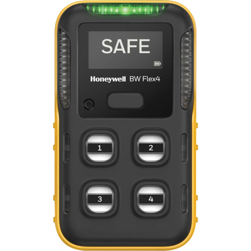 BW Flex Gas Detector, 4 Gas, LEL - H2S - O2 - SO2 Nuna Depot Inc.