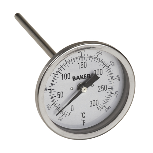 Bi-Metal Thermometers, Contact, Analogue, 50-550°F (0-260°C) Nuna Depot Inc.
