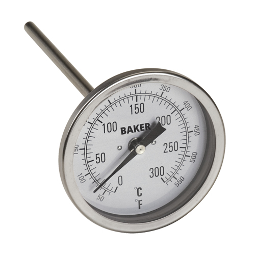 Bi-Metal Thermometers, Contact, Analogue, 50-550°F (0-260°C) Nuna Depot Inc.