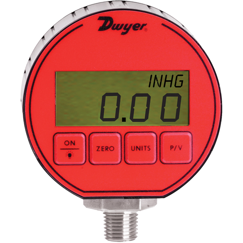 Pressure Gauge, 3" , 1000 psi, Bottom Mount, Digital Nuna Depot Inc.
