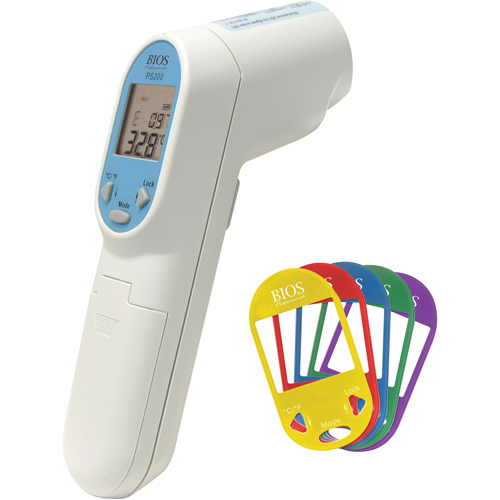 Thermom&egrave;tres &agrave; infrarouges pour service alimentaire, -76° - 932° F ( -60° - 500° C ), 12:1, &eacute;missivit&eacute; Fixe Nuna Depot Inc.