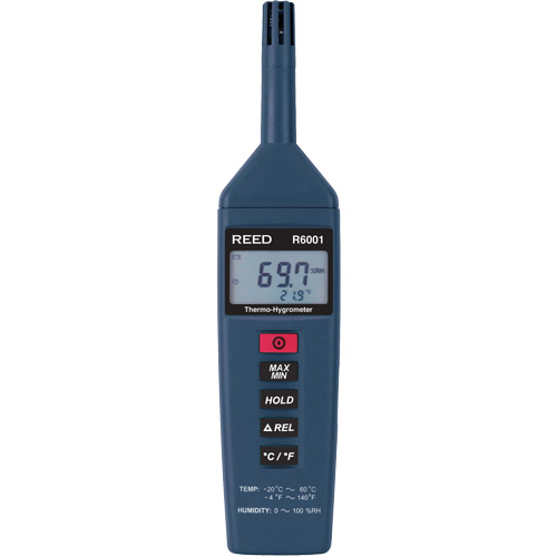 Thermo-Hygrometer with Calibration Certificate, 0% - 100% RH, -4° - 140° F ( -20° - 60°C ) Nuna Depot Inc.