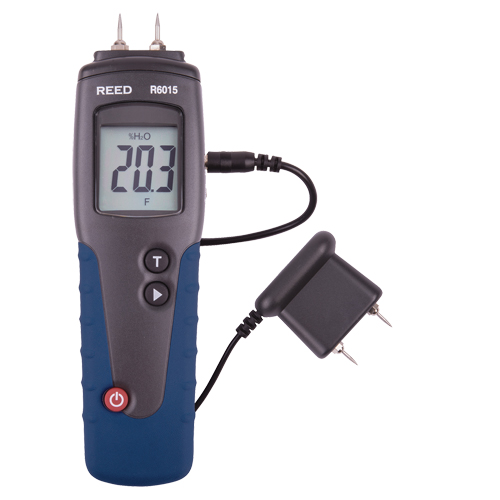 Wood Moisture Meter with Calibration Certificate, 6-99% Moisture Range, -31°-176°F (-35°-80°C) Temperature Range Nuna Depot Inc.