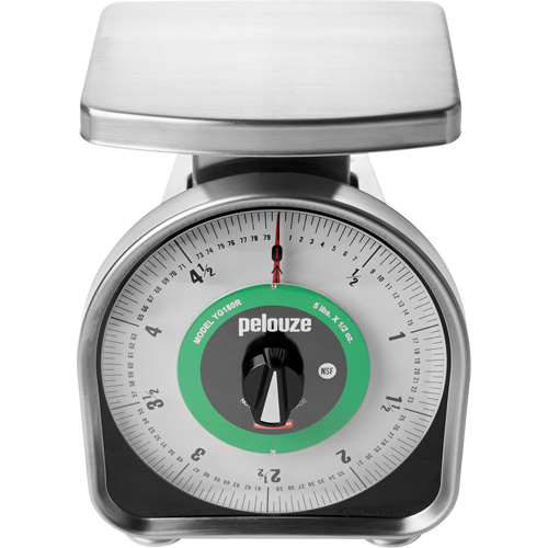 Balance m&eacute;canique &agrave; mesurer les portions Pelouze, Capacit&eacute; 5 lb / 2,3 kg, Graduations 10 g / 0,5 oz Nuna Depot Inc.