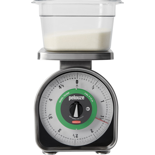 Balance m&eacute;canique &agrave; mesurer les portions Pelouze, Capacit&eacute; 5 lb / 2,3 kg, Graduations 10 g / 0,5 oz Nuna Depot Inc.