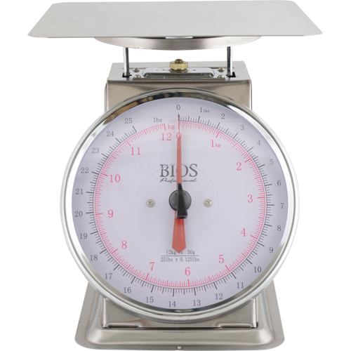 Balance &agrave; plateau sup&eacute;rieur, Capacit&eacute; 25 lb 12 kg, Graduations 0,125 lb / 50 g Nuna Depot Inc.