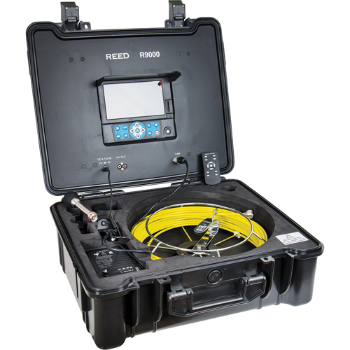 Pipe Video Inspection System, 7" Display, 23 mm (0.9") Camera Head Nuna Depot Inc.