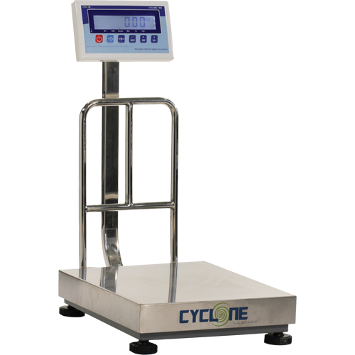 Cyclone 150 Bench and Platform Scale, 300 lbs. / 150 kg Capacity, 15-3/4" L x 19-7/10" W Nuna Depot Inc.