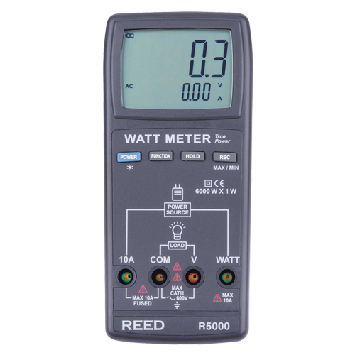 Wattm&egrave;tre v.e.v. avec certificat de calibration Nuna Depot Inc.