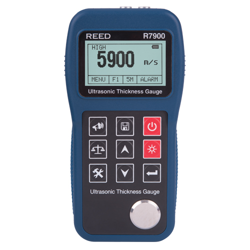 Jauge d'&eacute;paisseur ultrasonique avec certificat ISO, Affichage Num&eacute;rique, Ultrason, gamme de 0,03" - 15,7" (0,65 mm - 400 mm) Nuna Depot Inc.