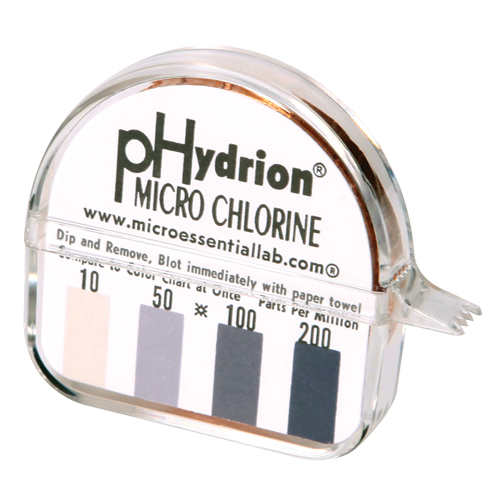 Papier r&eacute;actif Hydrion Chlorine Phydrion CM-240 Nuna Depot Inc.
