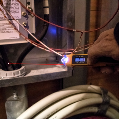 Non-Contact Voltage Tester with Infrared Thermometer Nuna Depot Inc.