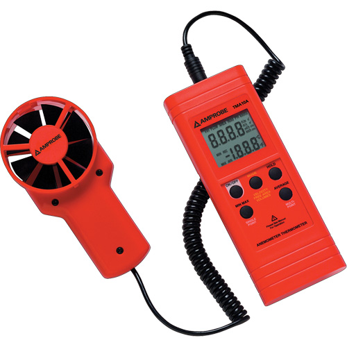 TMA10A Anemometer Thermometer, Not Data Logging, 0.4 - 25 m/sec Air Velocity Range Nuna Depot Inc.