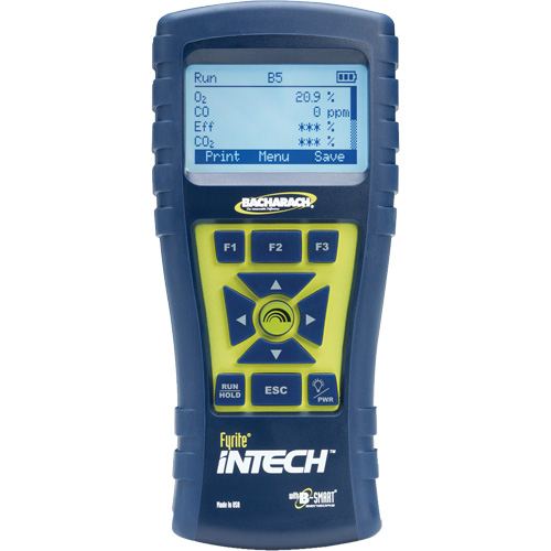 Trousse de rapport sur lanalyseur de combustion Fyrite InTech Nuna Depot Inc.
