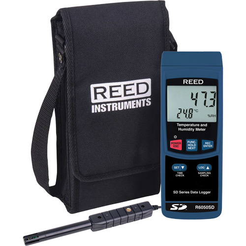 Thermo-hygrom&egrave;tre avec enregistreur de donn&eacute;es, 5% - 95% HR, 32° - 122° F (0° - 50°C) Nuna Depot Inc.