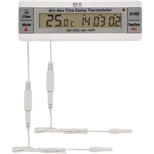 Vaccine Thermometer, Contact, Digital, -50-70°F (-58-158°C) Nuna Depot Inc.