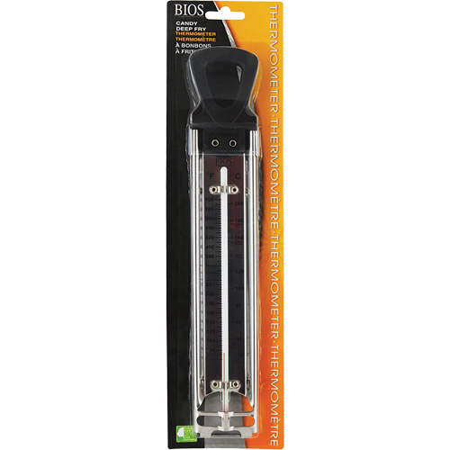 Premium Candy/Deep Fry Thermometer, Contact, Digital, 60-400°F (20-200°C) Nuna Depot Inc.
