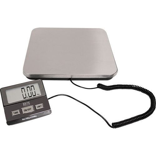 Balance de r&eacute;ception num&eacute;rique, Capacit&eacute; 220 lb, Graduations 1 lb Nuna Depot Inc.