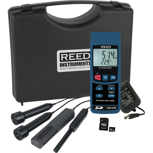 Trousse d'analyseur de la qualit&eacute; de l'air int&eacute;rieur avec enregistrement de donn&eacute;es Nuna Depot Inc.