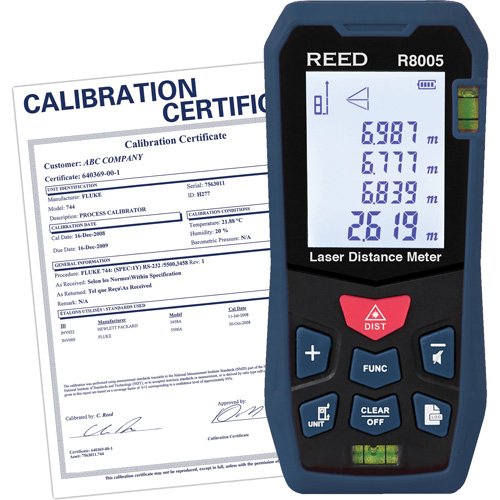 T&eacute;l&eacute;m&egrave;tre laser avec certificat ISO, 0' - 164' (0 m - 50 m) Gamme de mesure, Num&eacute;rique (&eacute;lectronique) Nuna Depot Inc.