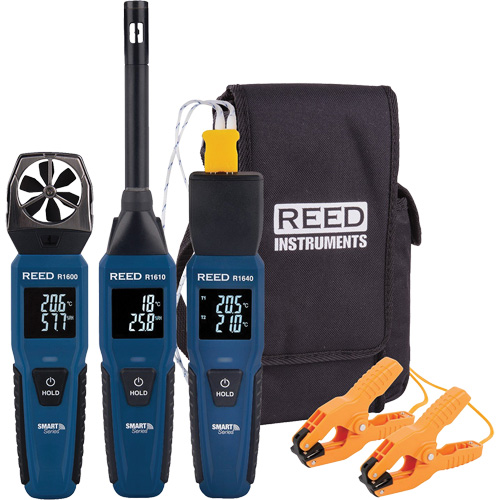 Trousse de CVCA avec enregistreur de donn&eacute;es Bluetooth de s&eacute;rie intelligente R16X0, Contact, Num&eacute;rique Nuna Depot Inc.