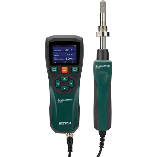 Dew Point Meter, 0 - 100% Moisture Range, 14°- 140° F ( -10° - 60° C ) Temperature Range Nuna Depot Inc.