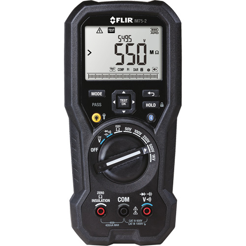 Testeur d'isolation et multim&egrave;tre num&eacute;rique avec METERLiNK, Num&eacute;rique Nuna Depot Inc.
