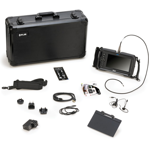 Videoscope Kit with Dual HD Camera 4.9 mm × 1 m Long Camera Probe, 7" Display, 1024 x 600 pixels Nuna Depot Inc.