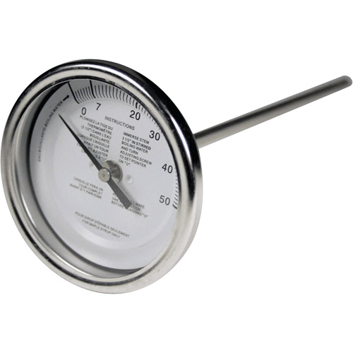 5" Maple Syrup Stem Thermometer, Contact, Analogue Nuna Depot Inc.