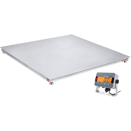 Balance de plancher lavable DEFENDER 3000, Capacit&eacute; de 2500 lb, 36" la x 36" lo Nuna Depot Inc.