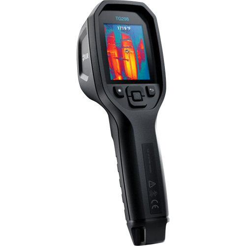 Cam&eacute;ra thermique infrarouge haute temp&eacute;rature 30:1 TG298 &agrave; vis&eacute;e ponctuelle avec laser en pointe, 320 x 240 pixels, -25° - 1080°C (-130° - 1976°F), <70 mK Nuna Depot Inc.