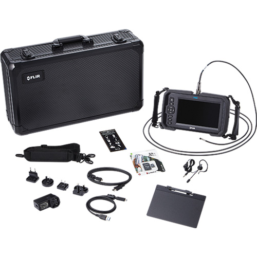 Ensemble de vid&eacute;oscope haute performance avec cam&eacute;ra HD double & longue sonde, 1280" lo x 720" la Affichage, 1024 x 600 pixels, 4,9 mm (0,19") T&ecirc;te de cam&eacute;ra Nuna Depot Inc.