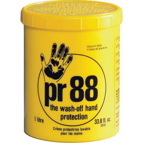 Cr&egrave;me protectrice pour la peau PR88 - La protection pour les mains, Pot, 1000 ml Nuna Depot Inc.
