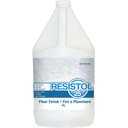 Resistol 25 Floor Finishes, 4 L, Jug Nuna Depot Inc.
