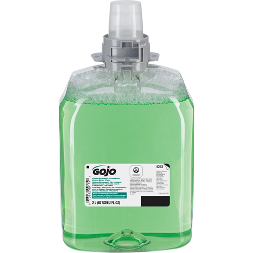 Savon pour les mains, les cheveux et le corps certifi&eacute; vert FMX-12, Mousse, 1250 ml, Parfum&eacute; Nuna Depot Inc.